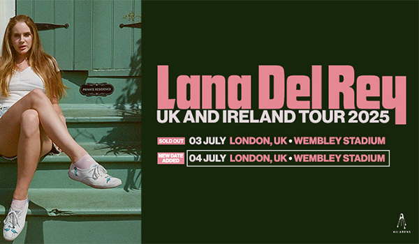 Lana Del Rey official image for her UK and Ireland Tour