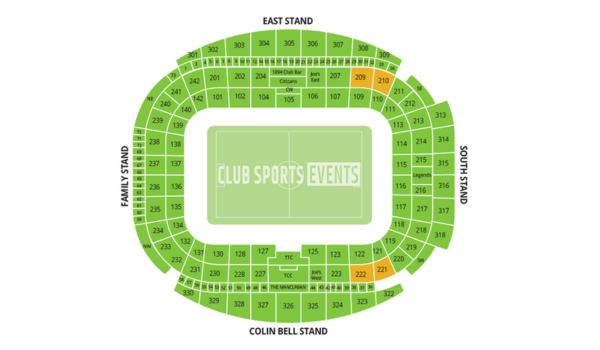 Manchester City Lounge Seats